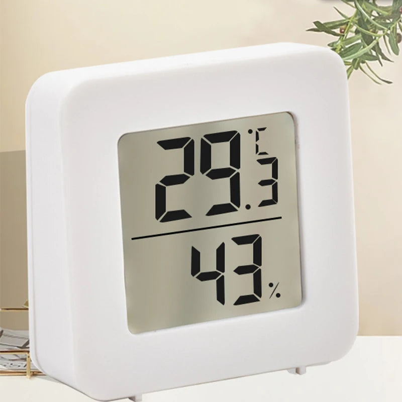 LCD Digital Thermometer Hygrometer Indoor Room Electronic Temperature Humidity Meter Sensor Gauge Weather Station For Home ﻿ - TechSmartX