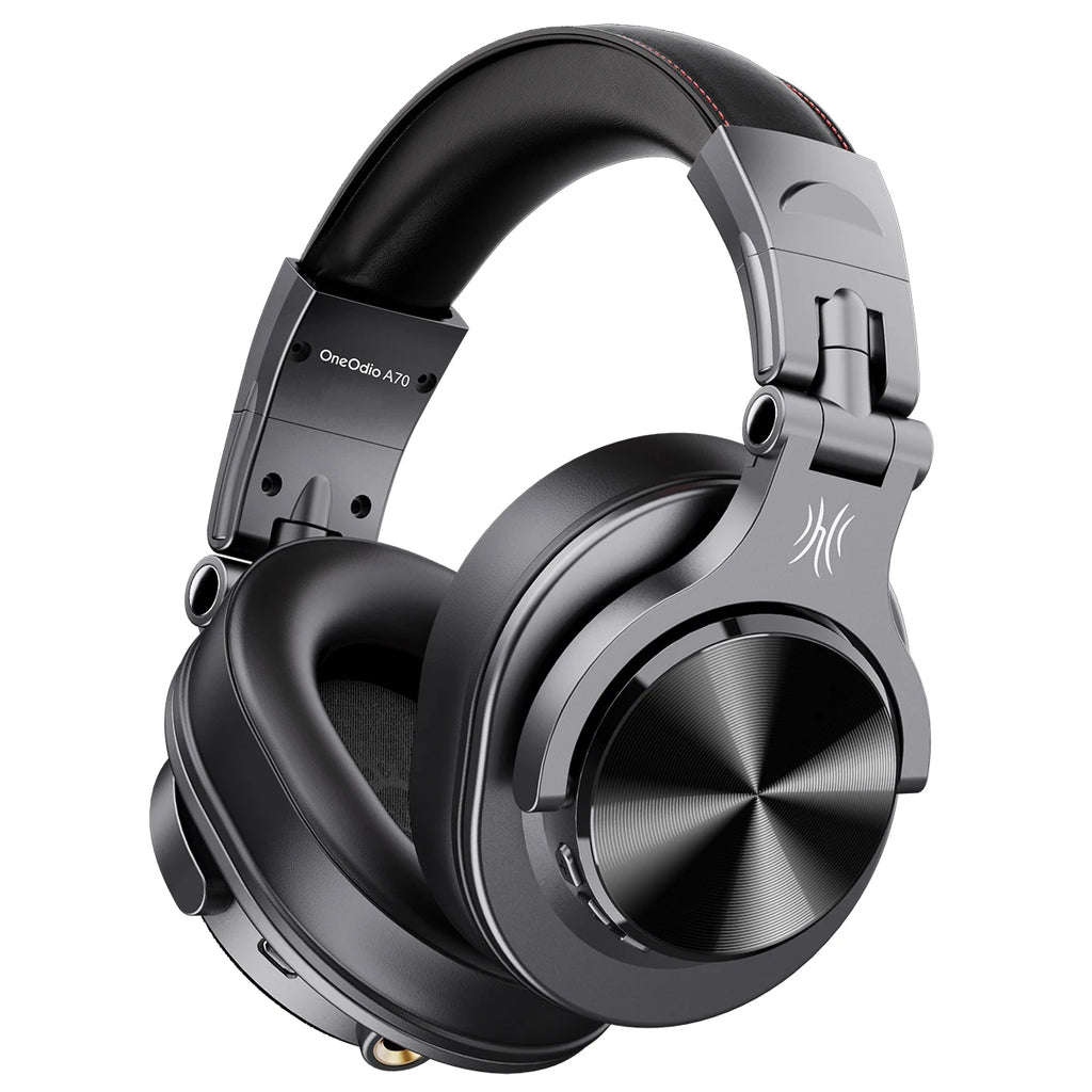 Oneodio Fusion A70 Bluetooth 5.2 Headphones Hi-Res Audio Over Ear Wireless Headset Professional Studio Monitor DJ Headphones 72H - TechSmartX
