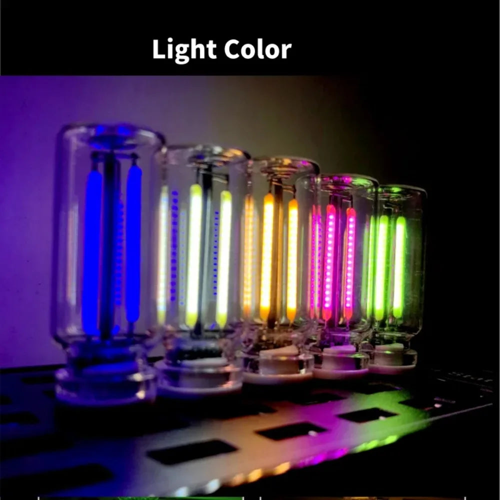 Car USB Night Light Touch Dimmable LED Filament Lamp Portable Lighting Plug and Play Decorative Atmosphere Light for Car Bedroom - TechSmartX