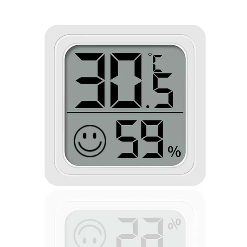 LCD Digital Thermometer Hygrometer Indoor Room Electronic Temperature Humidity Meter Sensor Gauge Weather Station For Home ﻿ - TechSmartX