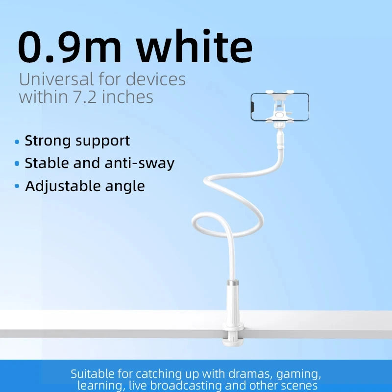Universal Mobile Phone Stand Adjustable Lazy Stand Rotatable Bedside Stand Desktop Live Streaming Selfies Phone Accessories