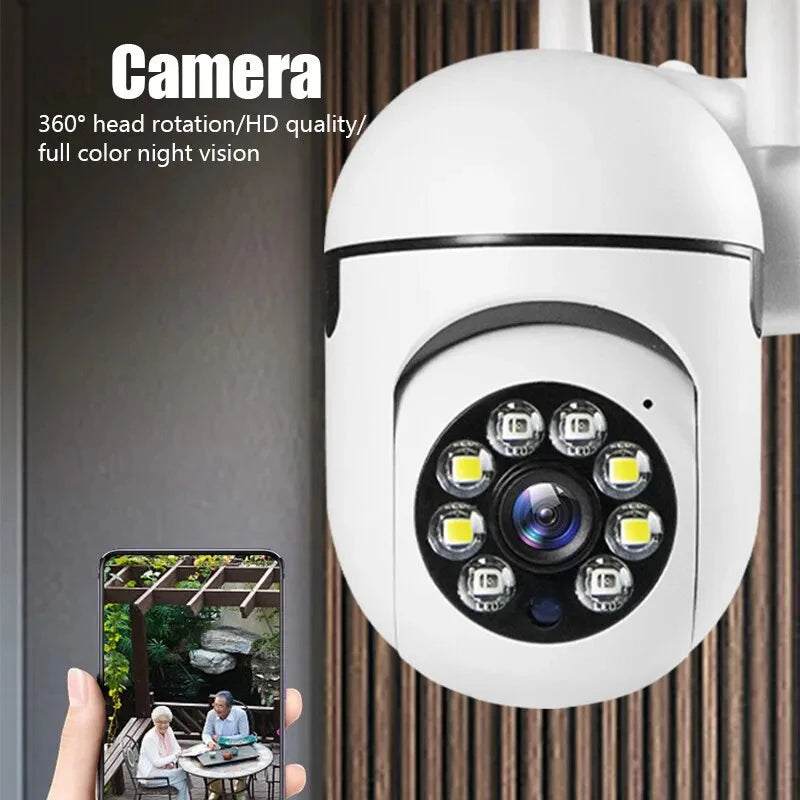 A7 1080P Security Camera WIFI Camera Outdoor PTZ Speed Wireless IP Camera CCTV 4X Digital Zoom Audio Network Surveillance CAM - TechSmartX