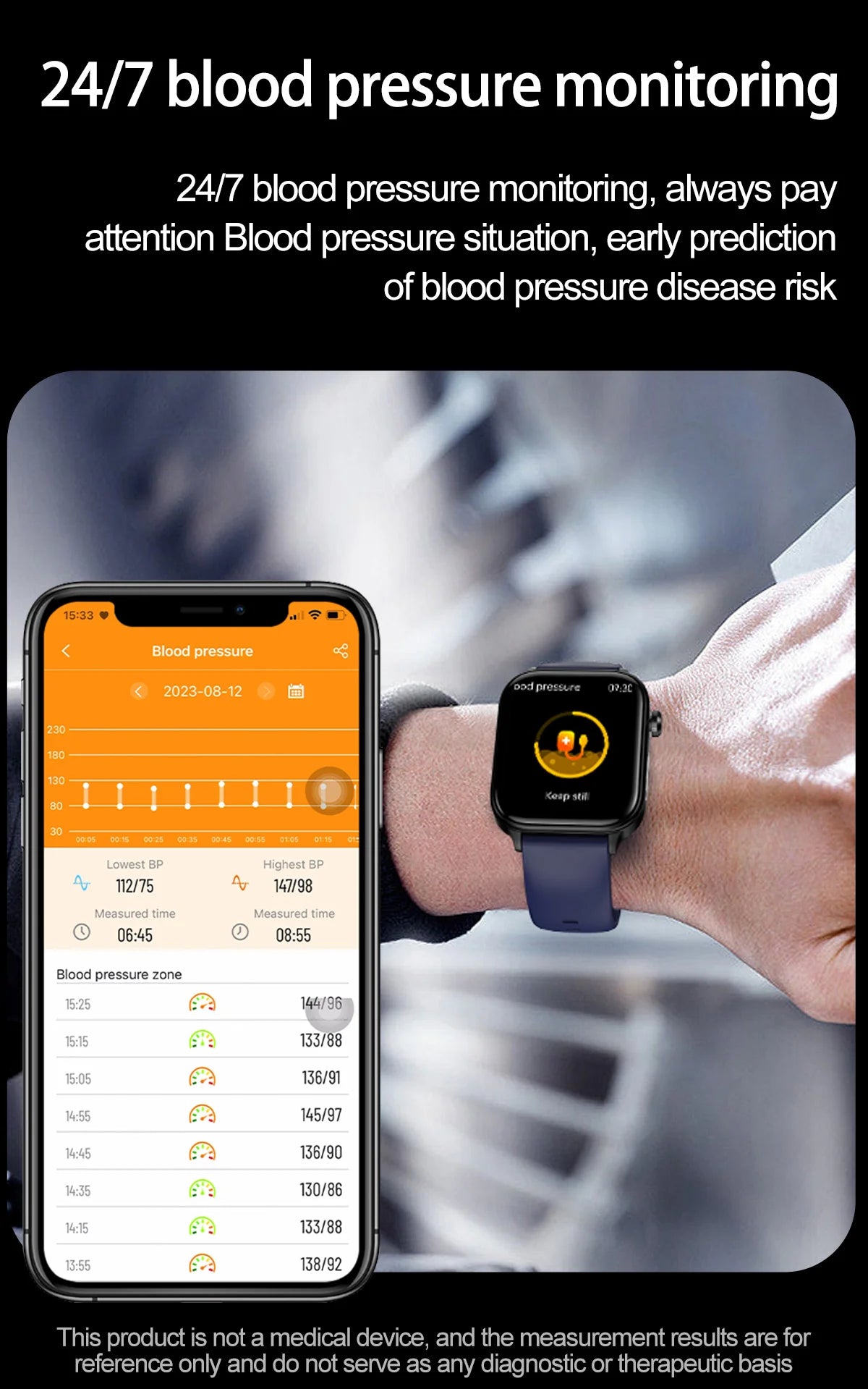 2025 New ECG+PPG Monitoring Smart Watch Women Blood pressure Blood Lipid Uric Acid Women Menstrual Health Tracker Smartwatches - TechSmartX