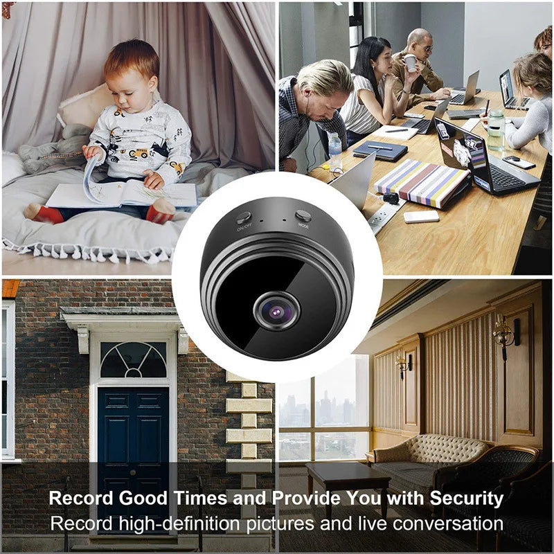 A9 Mini Surveillance Cameras With Wifi 1080P HD Mini Camera Sensor Night Vision Camcorder Web Video Surveillance Smart Life Home - TechSmartX