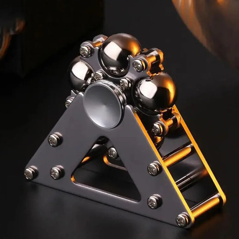 Fingertip Gyroscopic Wheel Creative Metal Ornaments Adult Decompression Venting Device Advanced Mechanical Desktop Pendant Toys - TechSmartX