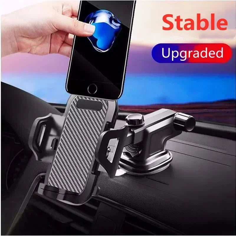 2024 NEW Universal Sucker Car Phone Holder 360° Windshield Car Dashboard Mobile Cell Support Bracket for iPhone Samsung Xiaomi