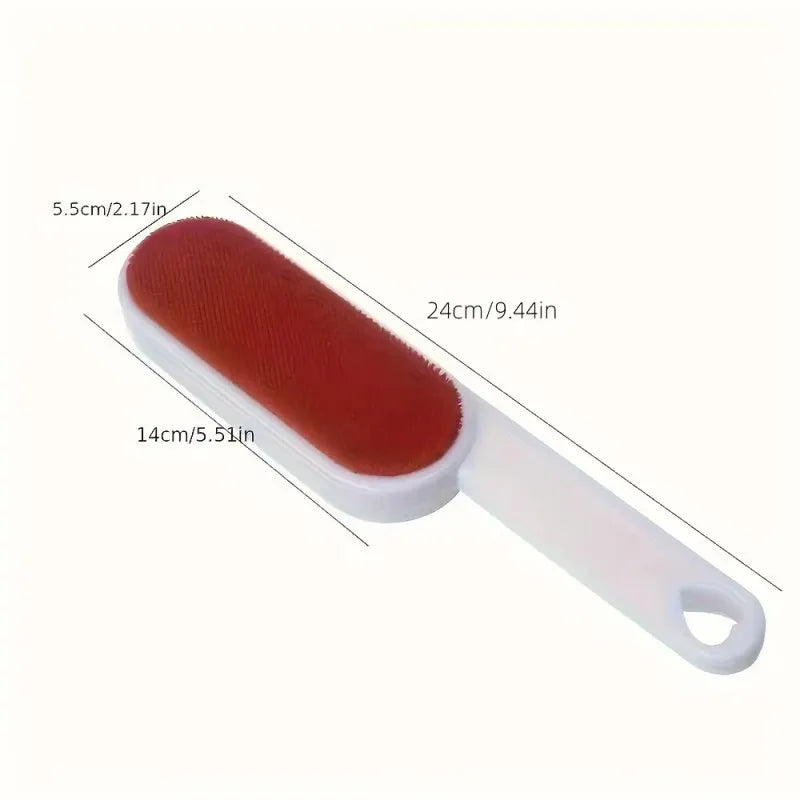 Self-cleaning Lint Sticking Roller 2 Sides Dedusting Brush Pet Hair Remover Brush Removing Dog Cat Hair from Sofa Carpet Clothes - TechSmartX