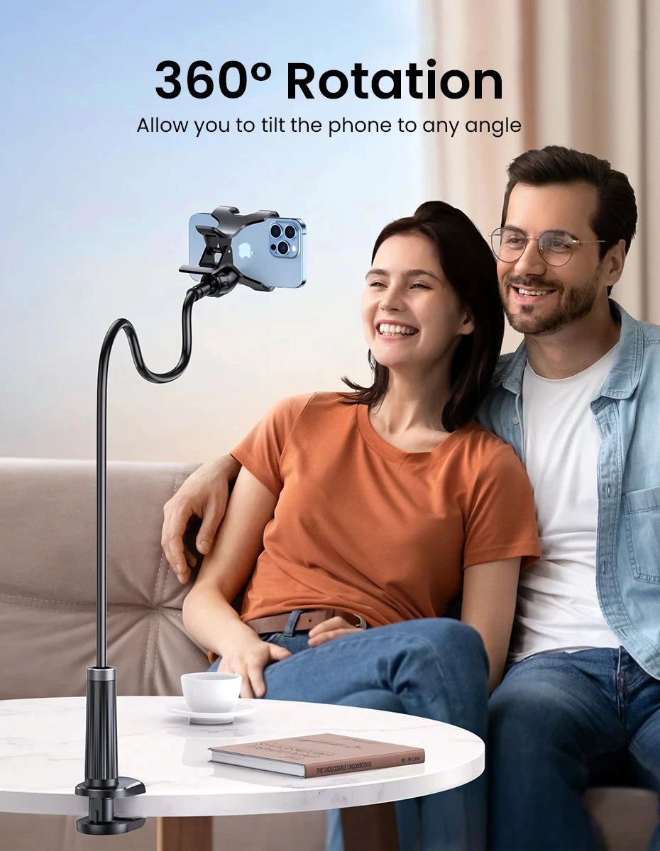 Universal Mobile Phone Stand Adjustable Lazy Stand Rotatable Bedside Stand Desktop Live Streaming Selfies Phone Accessories