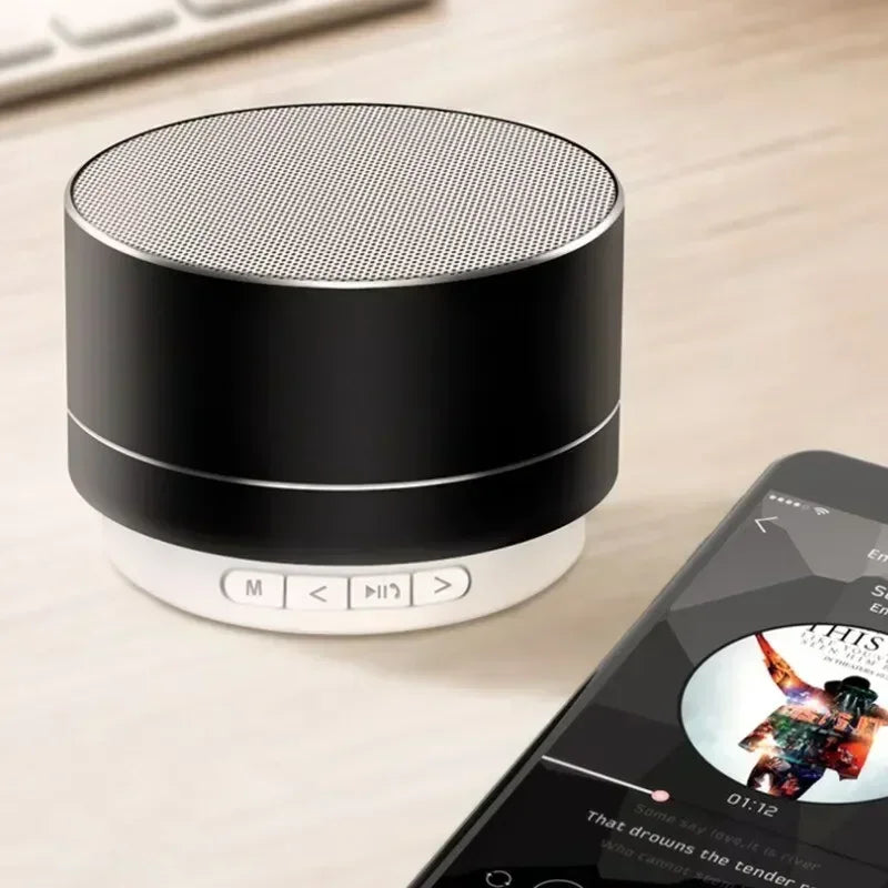 A10 10M Mini Portable Wireless Bluetooth Speaker Steel Cannon Subwoofer Bluetooth Audio Gift For Laptops Phone Outdoors Speakers - TechSmartX