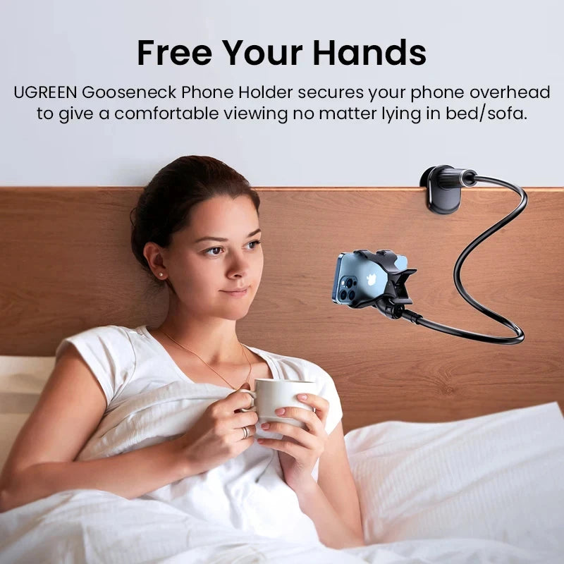 Universal Mobile Phone Stand Adjustable Lazy Stand Rotatable Bedside Stand Desktop Live Streaming Selfies Phone Accessories