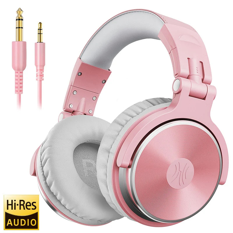 Oneodio Wired Headphones Professional Studio Pro 10/30/50 DJ Headphones With Microphone Over Ear HiFi Hi-Res Monitor Headset - TechSmartX