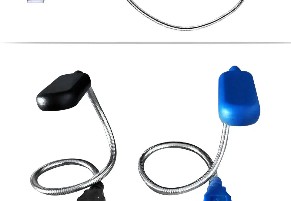 1PC Mini USB LED Light Book Light Flexible Reading Lamp Portable Night Light For Power Bank Laptop Notebook PC Computer - TechSmartX