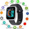 Smartwatch Men Women Wristwatches Smart Watch Message Fitness Monitor Bracelet Birthday Gift Electronic Clock For Android IOS - TechSmartX