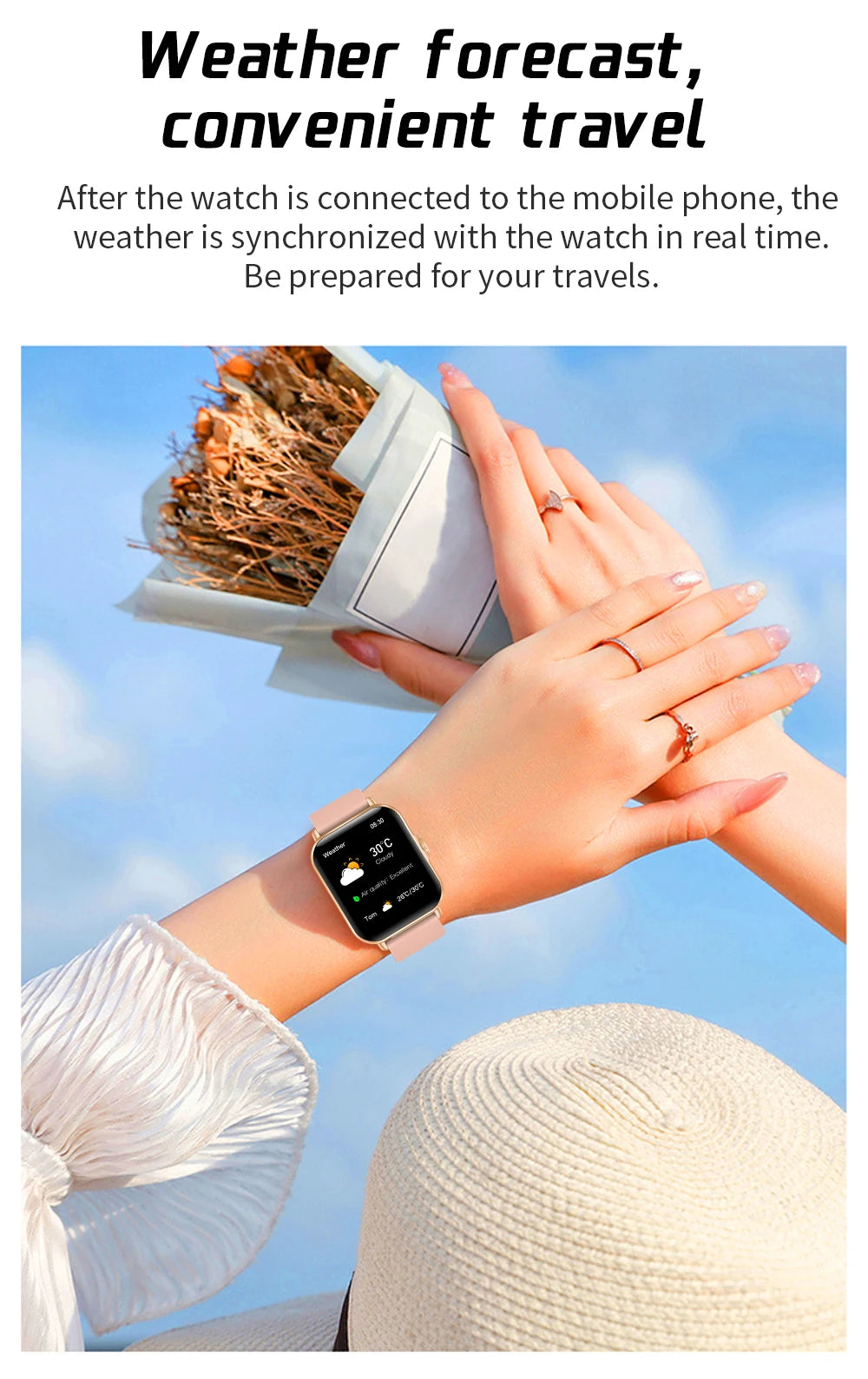 2025 Digital Smartwatch Sports Fitness Men's Women Smart Watch Waterproof Wrist Watches for Ladies Kids Child Android IOS Phones - TechSmartX