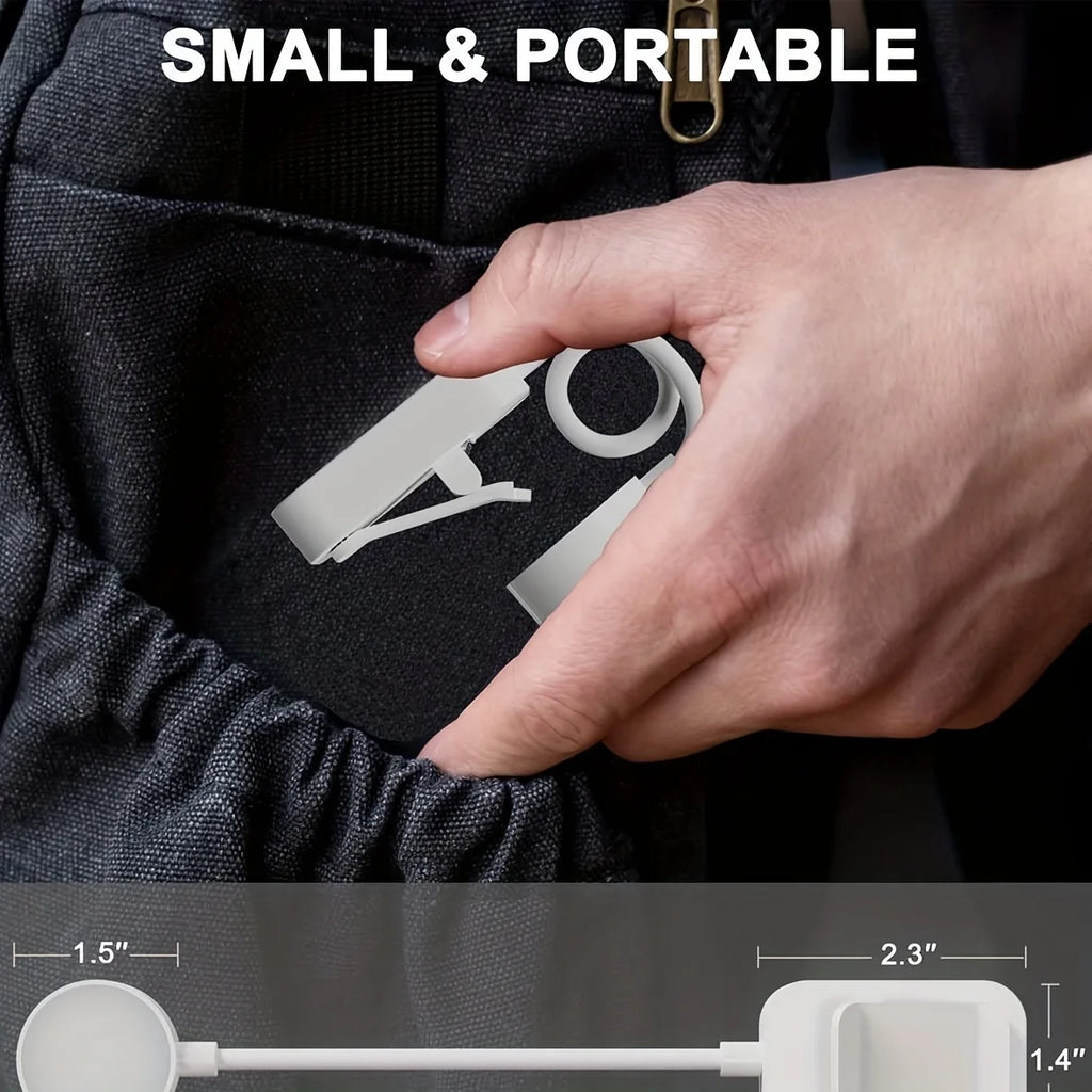 Folding Mini Clip Book Lamp USB Rechargeable LED Night Light 3 Modes Eye Protection Stepless Dimmable Flexible Bedroom Reading - TechSmartX