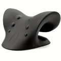 Eva Neck And Shoulder Relaxer, C-Shape Cervical Traction Device, Relax Spine Alignment, Chiropractic Pillow Stretcher Massager - TechSmartX
