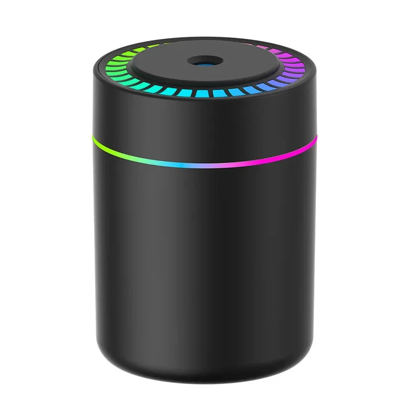180ML Mini Air Humidifier USB Electric Aroma Diffuser Essential Oil Purifier Aromatherapy Mist Maker Lights For Car Home Bedroom - TechSmartX