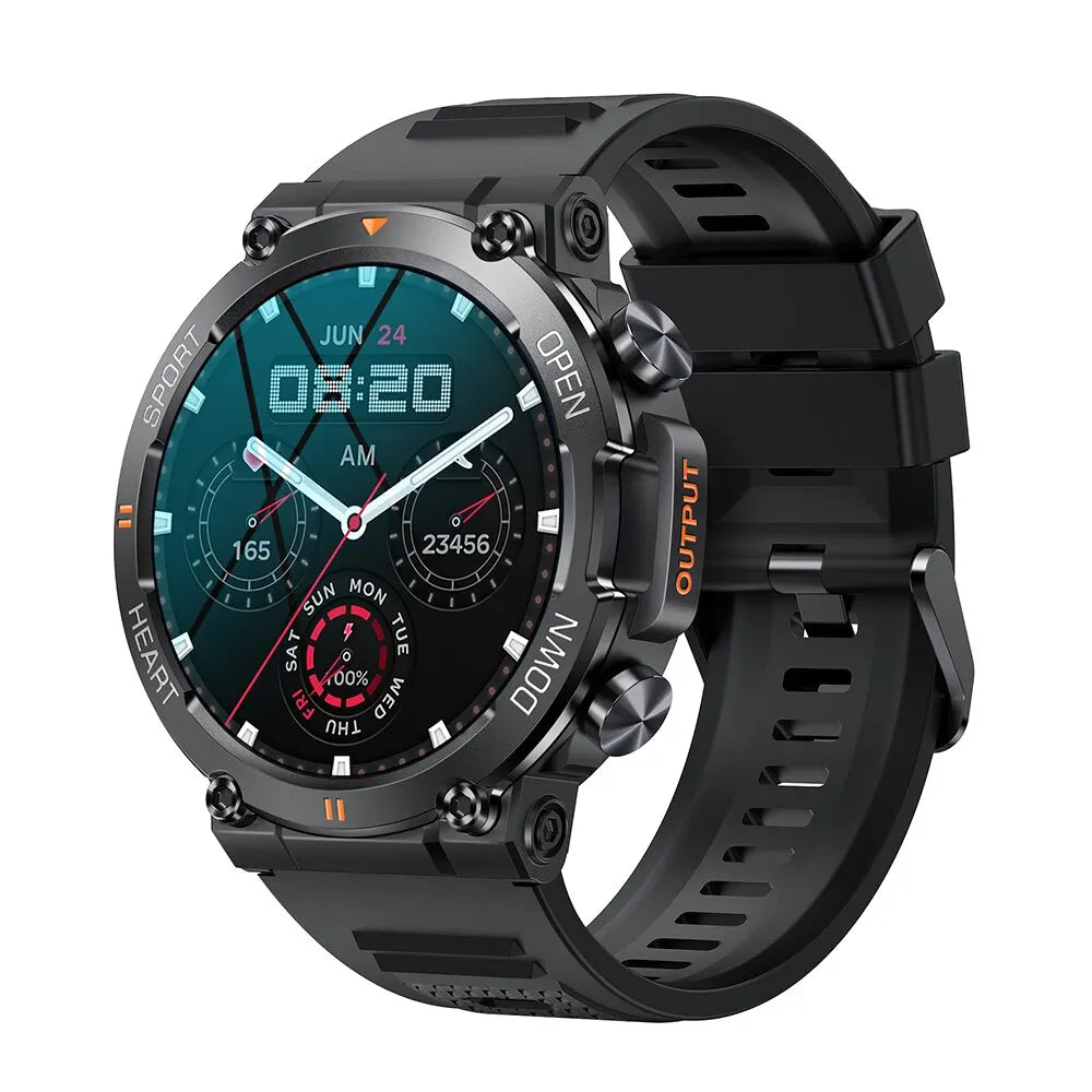 MEVADEN 1.39 inch HD Bluetooth Call Smart Watch Men Sports Fitness Tracker Heart Monitor 400mAh Smartwatch For Android IOS MD56 - TechSmartX