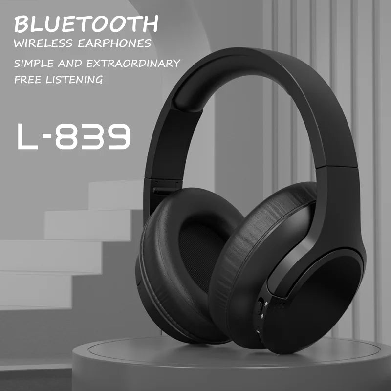 LDON Wireless Headphones Bluetooth 5.3 Hi-Res Audio Over Ear Headset Earphones - TechSmartX