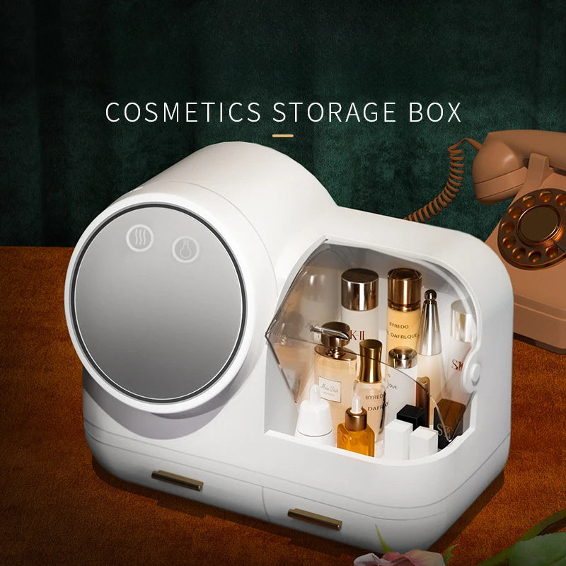 Creative LED Cosmetic Storage Box - The Internet's Most Popular Organizer for Makeup Lovers - TechSmartX