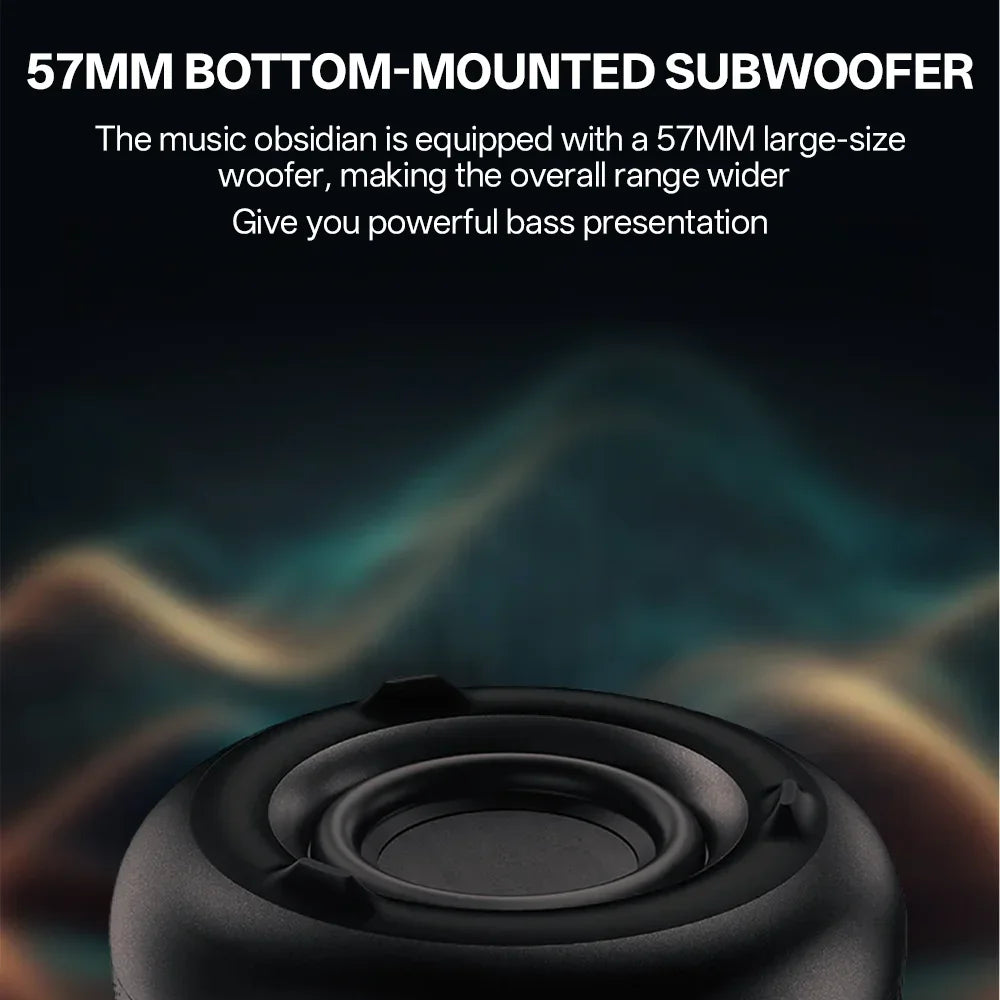 Portable Wireless Soundbar Bluetooth 5.3 Home Theater Speaker Subwoofer Hi-Fi Acoustic Breathing Lamp for Android IOS - TechSmartX
