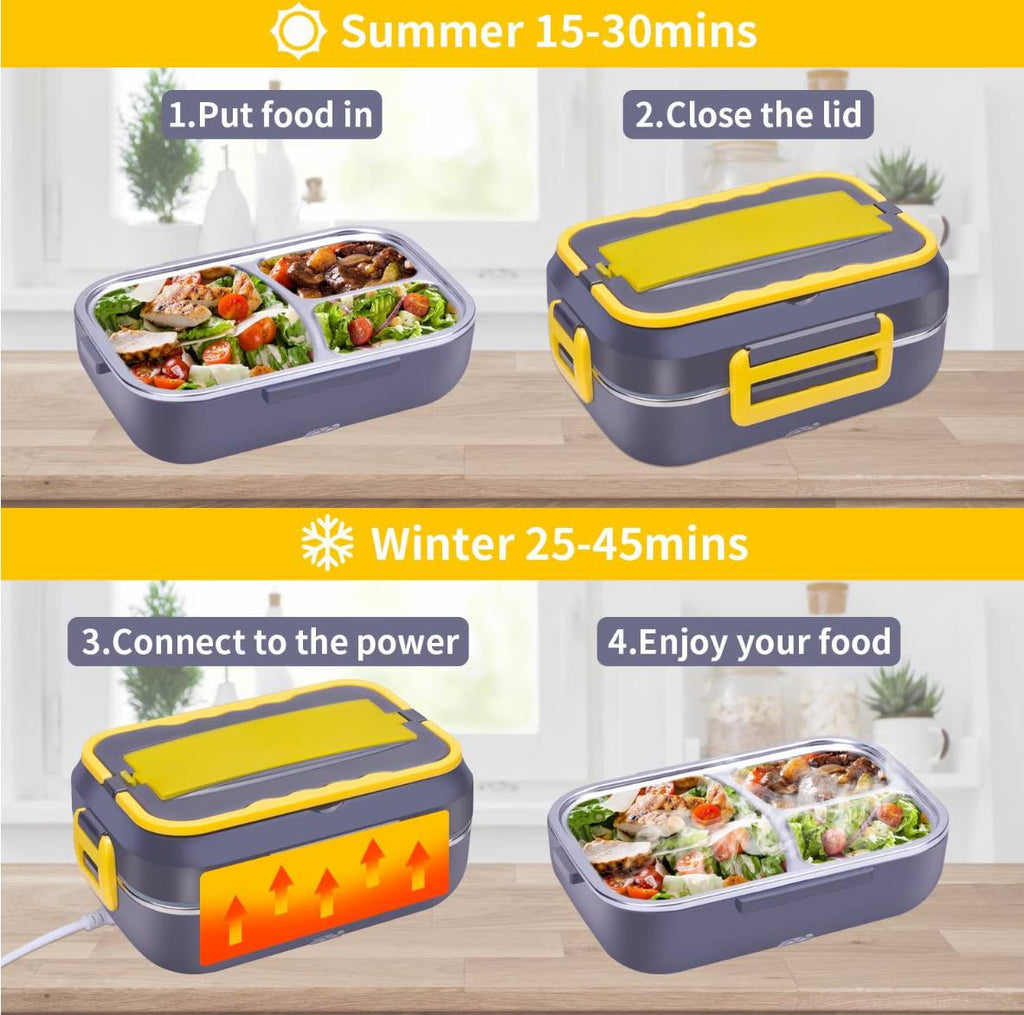 Cutie electrică pentru prânz 40W, lunch box încălzire mâncare