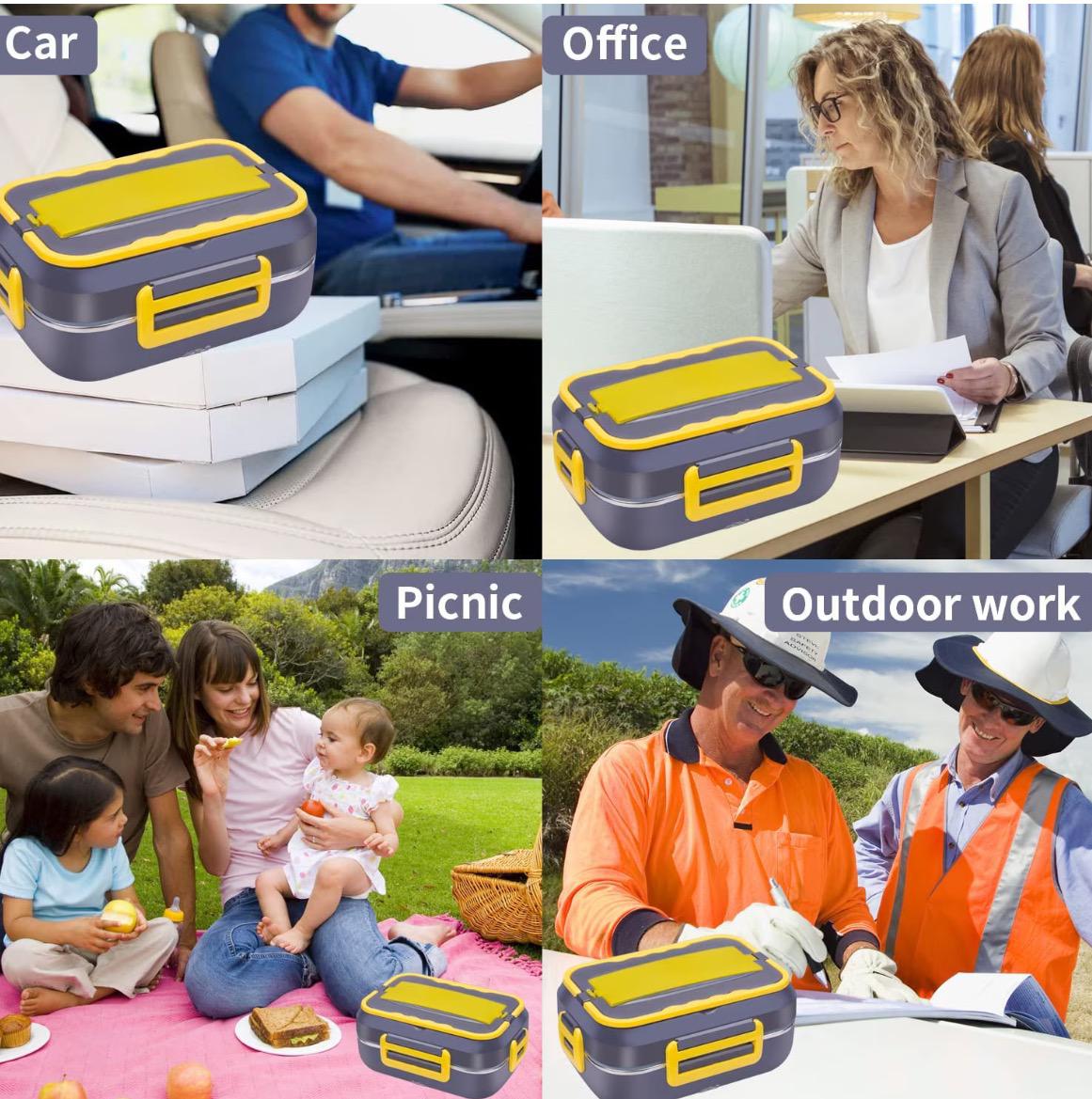 Cutie electrică pentru prânz 40W, lunch box încălzire mâncare