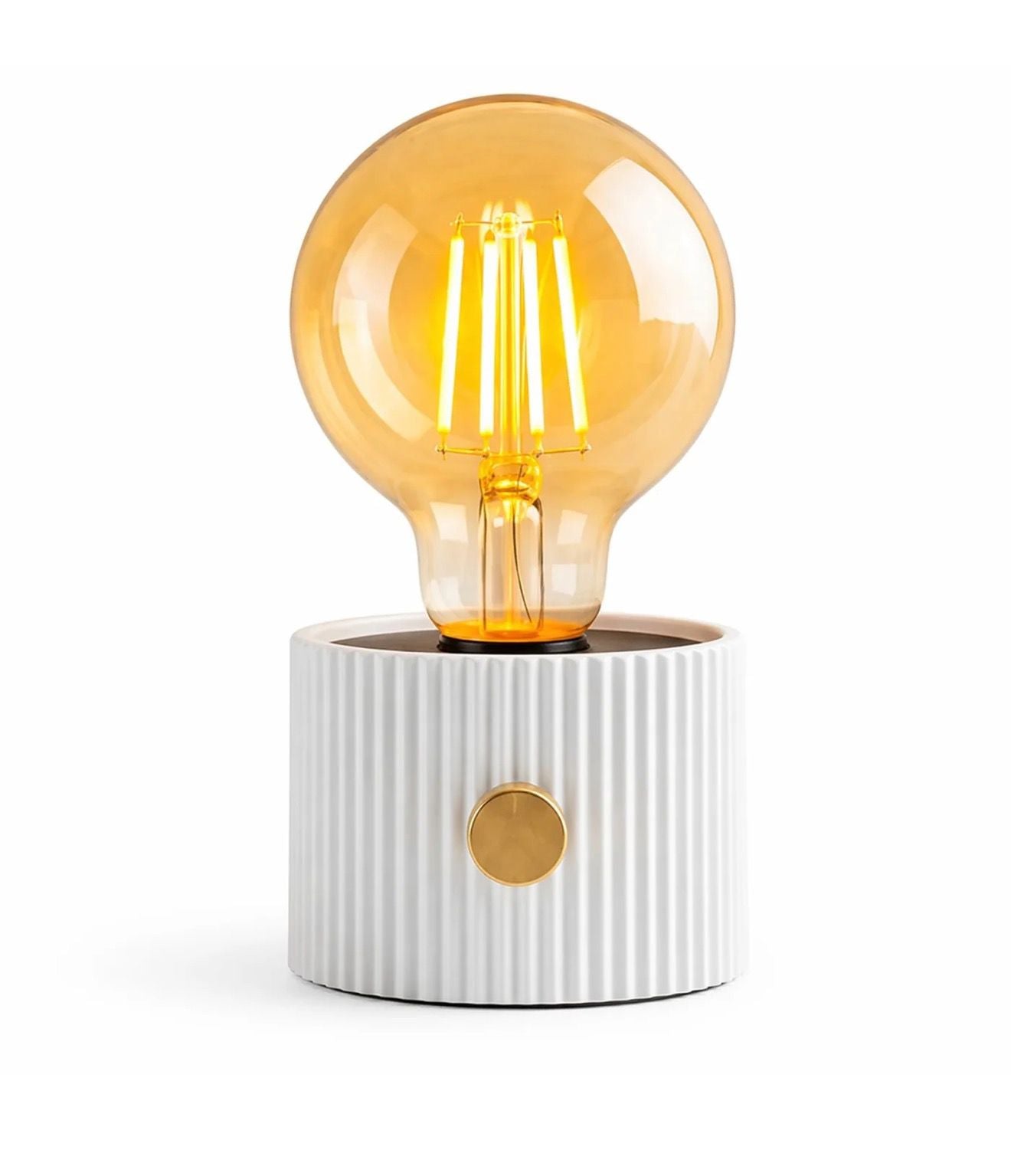 Lampă LED Decorativă 15.5x8.5cm, cu Buton Reglare Intensitate, Lumină Caldă, Incarcare USB Engros