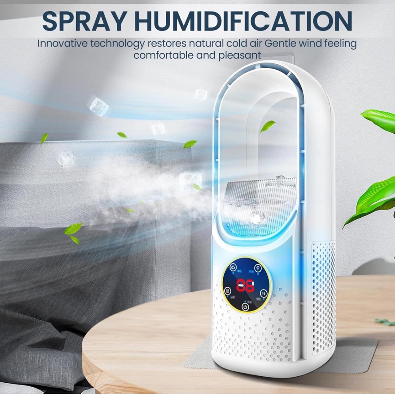 Ventilator Portabil Fără Lamă